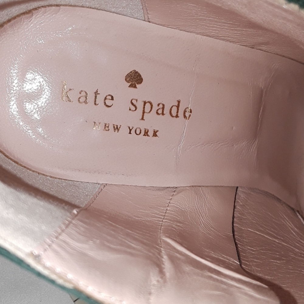 Kate Spade leather suede booties size 6 Italy - Picture 8 of 8